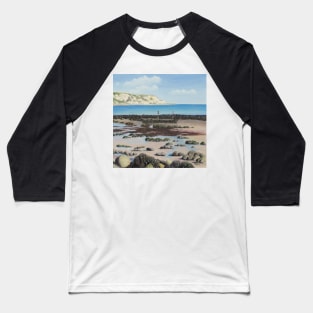 The Warren Beach, Folkestone Baseball T-Shirt